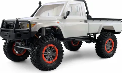 Produktbild von Amewi RC Crawler Pick-Up AMXRock RCX10B 1:10 o.Akku weiß/14+