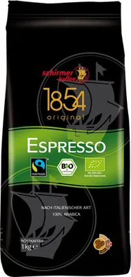 Obrázek produktu pro Organic Schirmer Espresso aromatické, harmonické 1000g