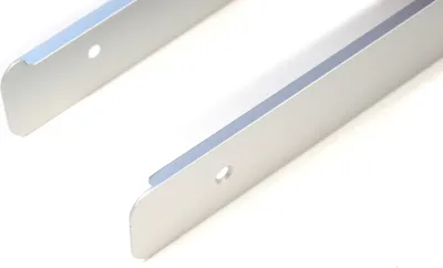 Produktbild von Abschlussleiste Endeleiste Rechts+Links Winkelleiste Seiteleiste Arbeitsplatte Aluminium 28mm