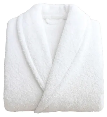 Image de Peignoir 100% Coton Éponge 420 g/m2 Hôtel Spa 10 u. M - Femmes/Enfants Blancs