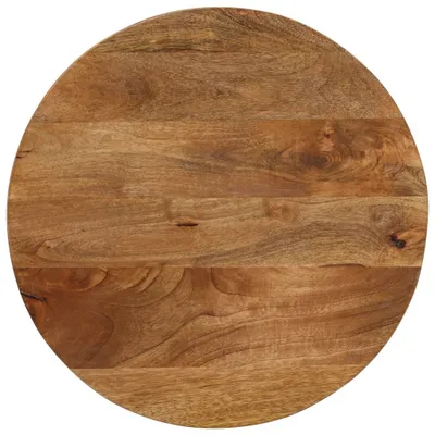 Produktbild von Tischplatte Ø 50x2,5 cm Rund Massivholz Mango
