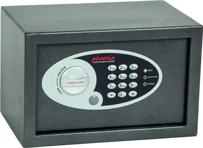 Produktbild von Phoenix Safe Einbruchschutztresor SS0801E Vela Home Office