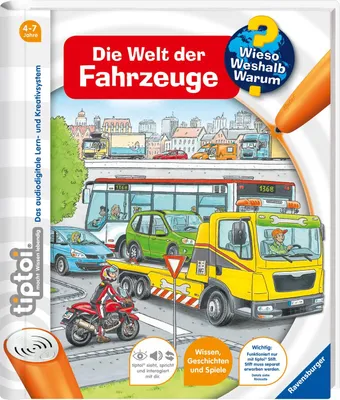 Produktbild von Ravensburger tiptoi® Buch Wieso? Weshalb? Warum? Bd. 12, Die Welt der Fahrzeuge