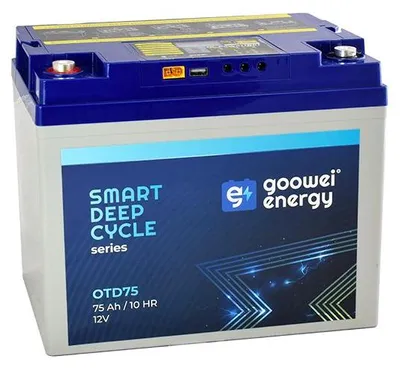 Productafbeelding van GOOWEI ENERGY diepontladingsbatterij (GEL) GOOWEI ENERGY OTD75, 75Ah, 12V