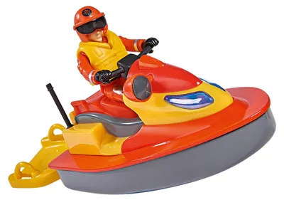 Image de Fireman Sam Juno Jetski avec figurine