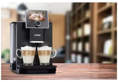 Produktbild von NIVONA - NICR 960 - Mattschwarz/Chrom - Kaffeevollautomat - A-WARE