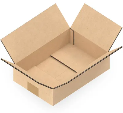 Produktbild von KK Verpackungen 10 Stück Versandkartons 445 x 306 x 120 mm Kartons 2-wellig BC-Welle, Faltkartons