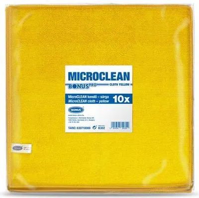 Produktbild von Bonus Pro Mikrofasertuch (32x32) Gelb 10 Stk.