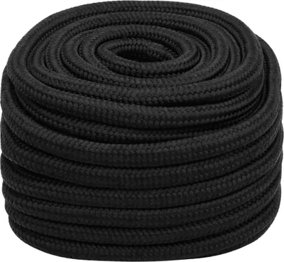 Image de vidaXL Corde de bateau noir 20 mm 100 m polypropylène
