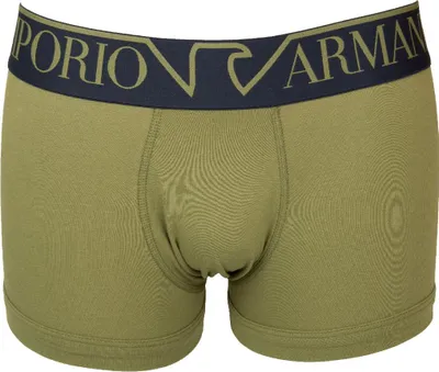 Produktbild von EMPORIO ARMANI Herren-Boxershorts, sichtbarer Gummizug mit Logo, Stretch-Baumwollunterwäsche, Artikel 111389 4F516, EUR M - CN 170/95 - BR M - MX M, Cotone 95%,Elasthan 5%