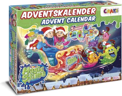 Produktbild von CRAZE Adv Magic Slime, Box, Freistehend, Mehrfarbig