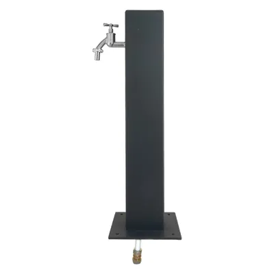 Produktbild von Wassersäule Gartenpfosten mit Wasserhahn dekorative Wasserzapfstelle anthrazit Wasserzapfsäule Doktorvolt