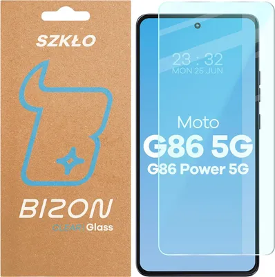 Produktbild von Gehärtetes Glas für Motorola Moto G86 5G / G86 Power 5G, Bizon Glass Clear 2