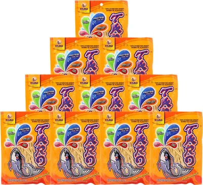 Produktbild von Taro Fish Snack Barbecue Flavour 10x52g