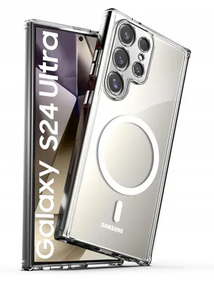 Produktbild von Case für Samsung Galaxy S24 Ultra VERSTÄRKT für MAGSAFE ANTI SHOCK + Glas