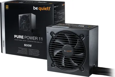 Produktbild von be quiet! PURE POWER 11 ATX PC-Netzteil 600W BN294 schwarz
