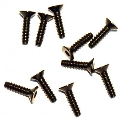 Produktbild von Tamiya 319804477 - 2x8mm Senkkopfschrauben (10) - Neu