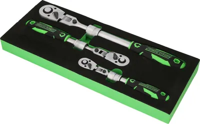 Obrázok produktu pre Teleskopická sada s račňou COMPETITION, 3-dielna, 1/4"+3/8"+1/2"