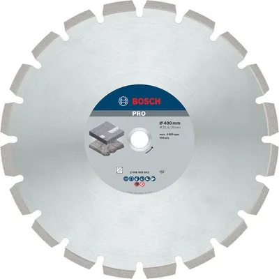Produktbild von PRO Asphalt Diamanttrennscheibe, 400 x 20/25,4 mm