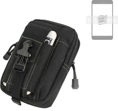 Produktbild von K-S-Trade Gürtel Tasche kompatibel mit Samsung Galaxy S23+ Gürteltasche Holster Schutz Hülle Handy Hülle Smartphone outdoor Handy-Hülle schwarz