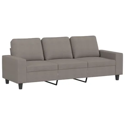 Produktbild von vidaXL 3-Sitzer-Sofa Taupe 180 cm Stoff