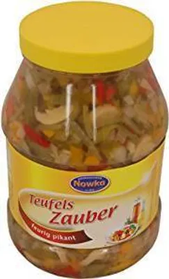Image de Nowka Teufels Zauber aigre et piquant Conserve de légumes 2400ml
