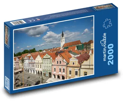 Zdjęcie produktu dla Puzzle 2000 Třeboň - historyczne centrum - martinpuzzle