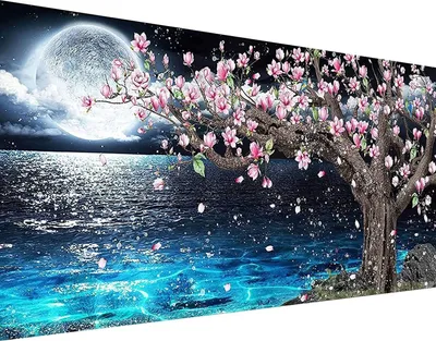Produktbild von Gemälde Diamantmalerei für Anfänger, Diamantkunst-Set, 5D (40 x 70 cm), (1 St)