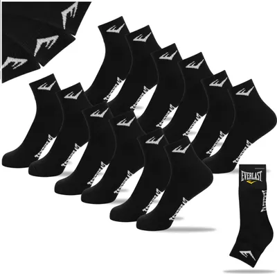 Obrázok produktu pre Everlast Pánske Ponožky 6 Párov Bavlna Členkové 003 Veľkosť 43/46