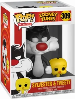 Produktbild von Looney Tunes - Sylvester & Tweety 309 - Funko Pop! - Vinyl Figur