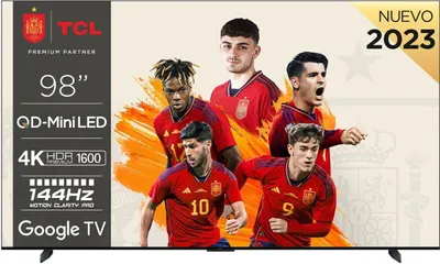 Produktbild von TCL C80 Series 98C805 Fernseher 2,49 m (98") 4K Ultra HD Smart-TV WLAN Schwarz