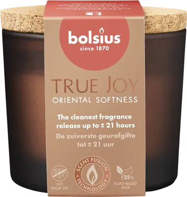 Obrázok produktu pre Vonná sviečka v skle TRUE JOY-ORIENT 8 x 7 cm 120 g