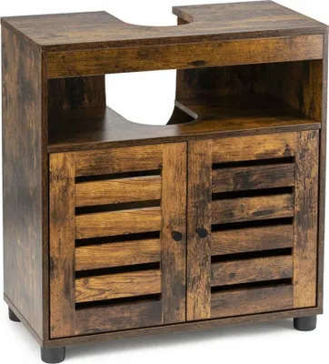 Obrázek produktu pro Umyvadlová skříňka LOFT Koupelnový nábytek hnědá 60x63x30 cm Deco