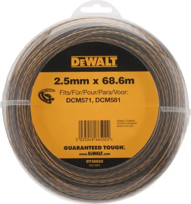 Produktbild von DEWALT Flexvolt Trimmer-Faden, 68,6 m / 2,5 mm