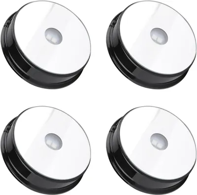 Obrázek produktu pro Dekorační křišťálové ozdoby - Sada 4 kusů - Sklo - Moderní design - S LED osvětlením