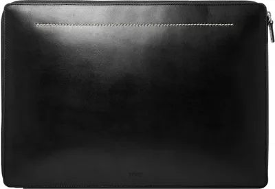 Produktbild von FOSSIL Leder Laptop Sleeve mit Laptopfach Westover Laptop Case Black schwarz