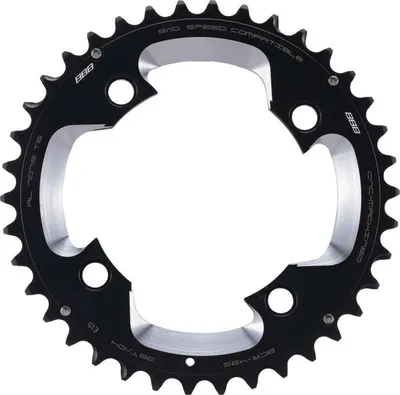 Produktbild von BBB Cycling BBB Kettenblatt MTB Gear comp. 38T/104mm anthrazit - präziser Ant...