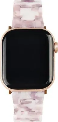 Produktbild von Resin Watch Band 38/40/41/42 Pink Pearl