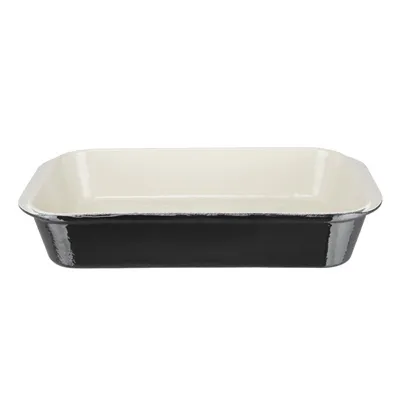 Produktbild von Vogue Auflaufform Gusseisen schwarz groß