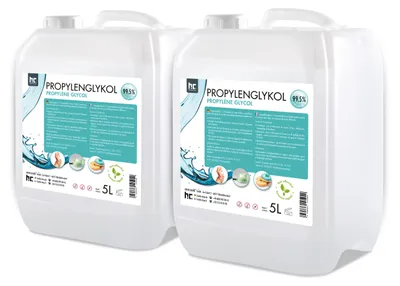 Produktbild von 2x 5 L Propylenglykol 99,5% in Pharmaqualität