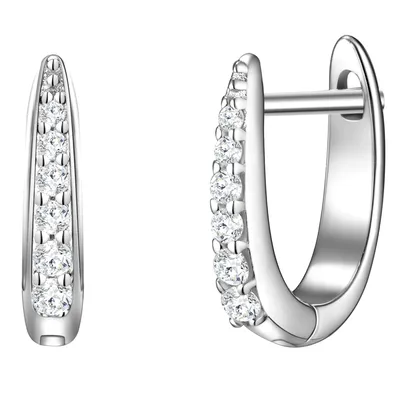 Produktbild von Glanzstücke München Creolen Sterling Silber Zirkonia 50080495