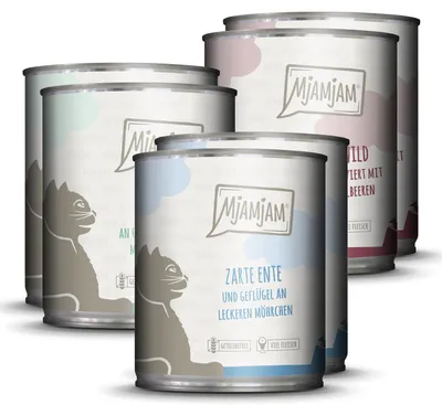 Image de MjAMjAM - Repas savoureux Mixpaket II pour ton chat 6x 800g