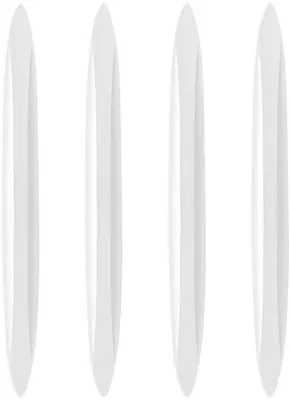 Image de Kit de protection de pare-chocs automobile, comprenant 4 pièces : résistant aux chocs, universel, en silicone/PU, joint d'étanchéité pour porte