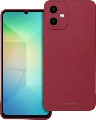 Image de Case Bumper Housse de téléphone portable compatible avec Samsung Galaxy A06 Samsung Galaxy A06 Rouge
