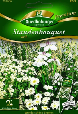 Produktbild von Staudenbouquet, weiß