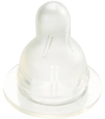 Productafbeelding van Difrax Flesspeen soft 1-2-3 natural (2 stuks)
