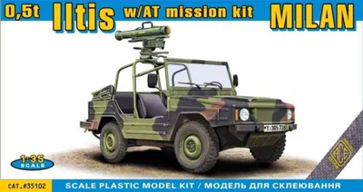 Image de 0,5 t Iltis avec kit de mission AT MILAN / 1:35