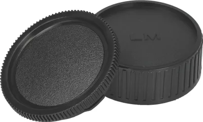 Produktbild von vhbw Objektivdeckel-Set kompatibel mit Leica M Kamera - Rück- und Gehäusedeckel Schwarz