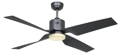 Zdjęcie produktu dla Energooszczędny wentylator sufitowy z oświetleniem LED i pilotem Eco Dynamix II-Z WiFi 132 cm bazaltowo-szary