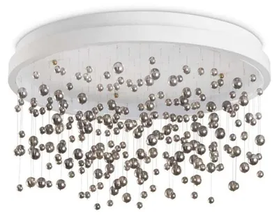 Obrázok produktu pre Moderné stropné svietidlo Armony Metal White Led Integrated 55W 3000K Ip20